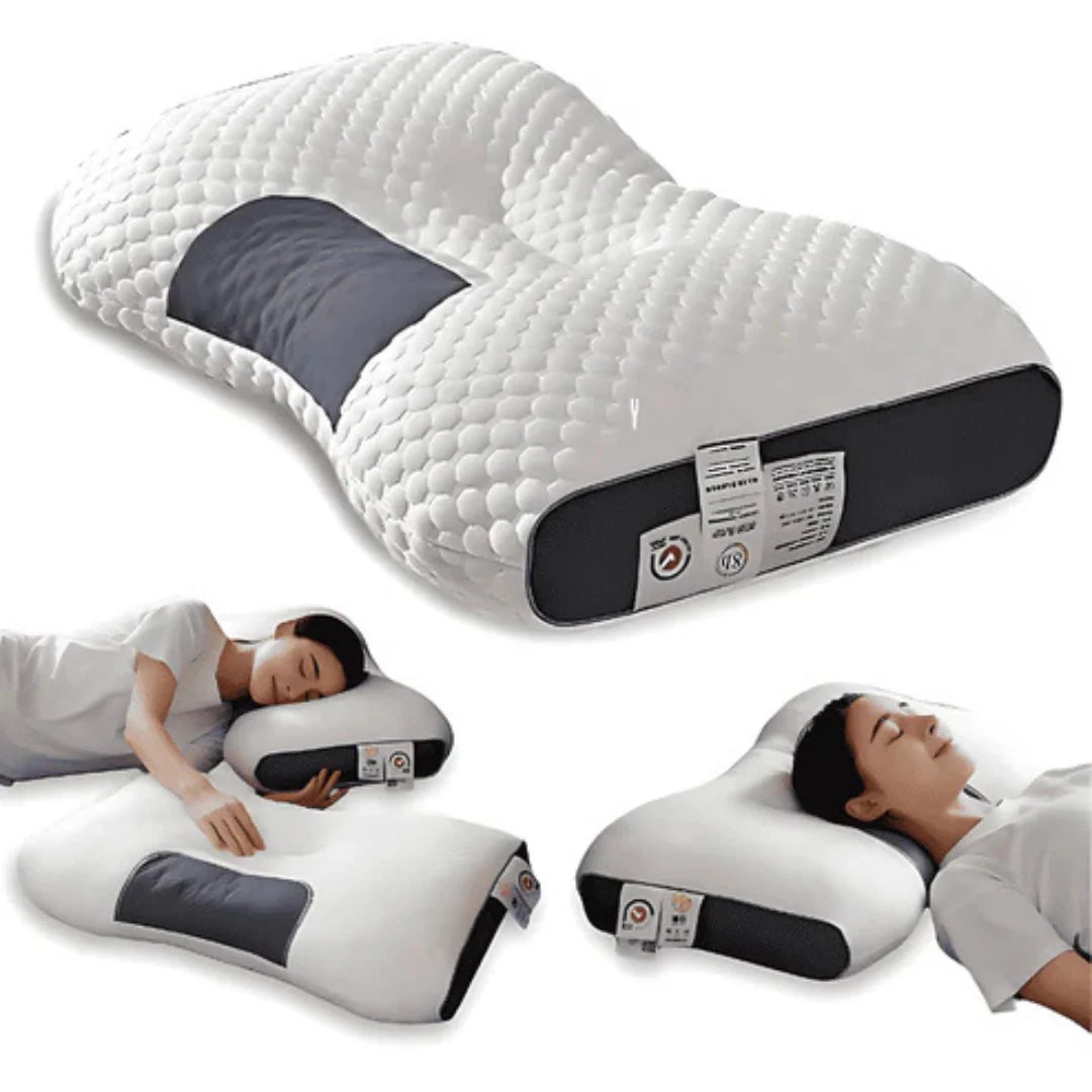 🛏️ 2X ALMOHADAS ORTOPÉDICA 3D - SLEEP COMFORT 😴