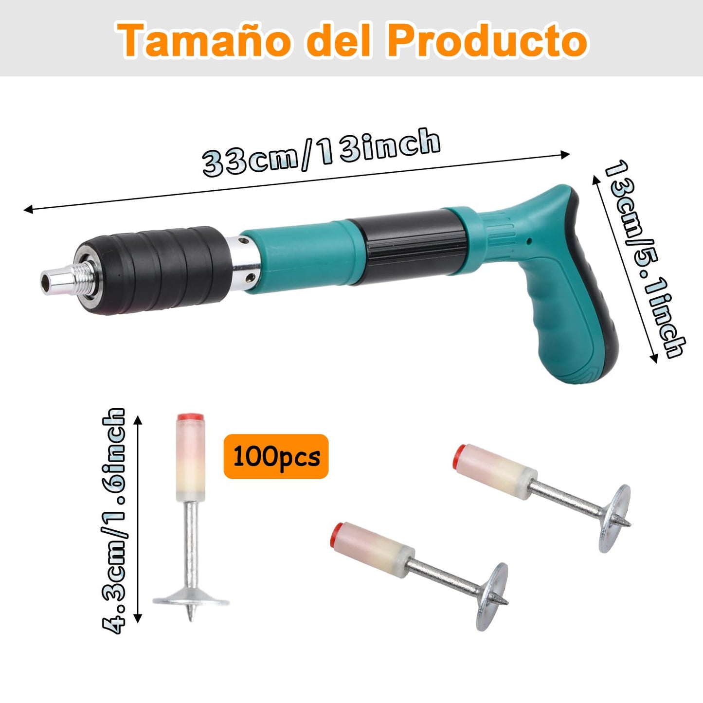 🔖 PISTOLA DE CLAVOS NAILMASTER®