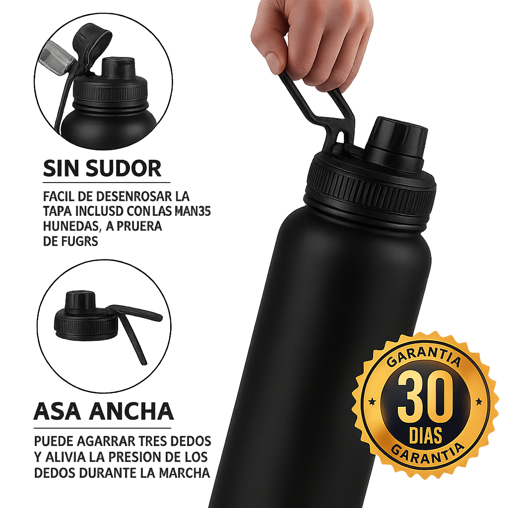 Botella Térmica Con Una Duración de 48 horas (600mL)