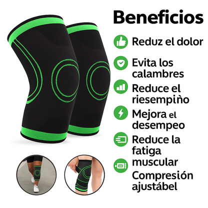 2 Rodillera Ortopédica de Compresión Regulable Ajustable Profesional