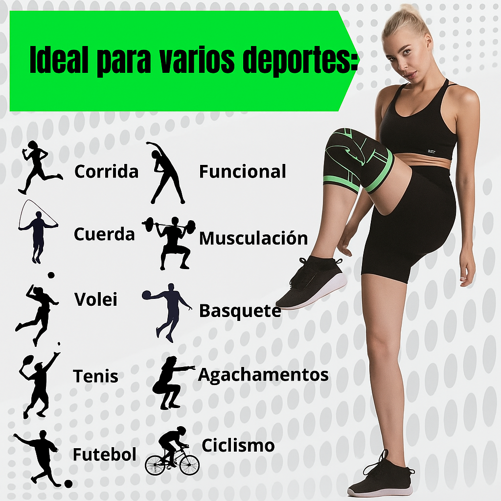 2 Rodillera Ortopédica de Compresión Regulable Ajustable Profesional