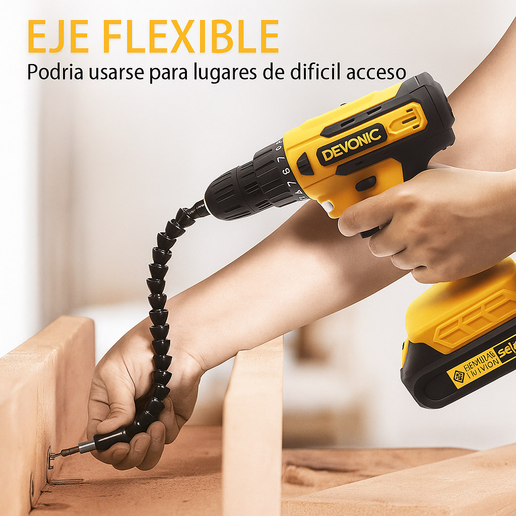 TALADROS INALÁMBRICOS + 90 PIEZAS DE REGALO