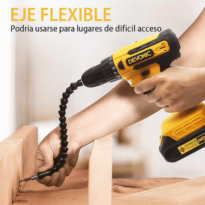 TALADROS INALÁMBRICOS + 90 PIEZAS DE REGALO