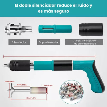 🔖 PISTOLA DE CLAVOS NAILMASTER®