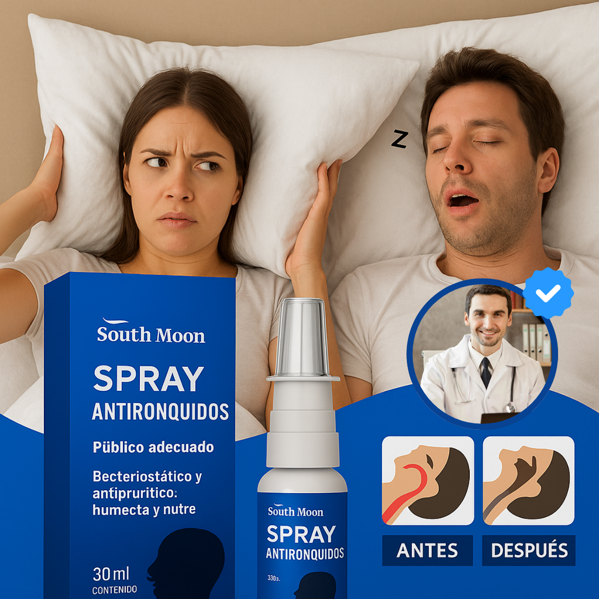 Spray Nasal Anti Ronquidos