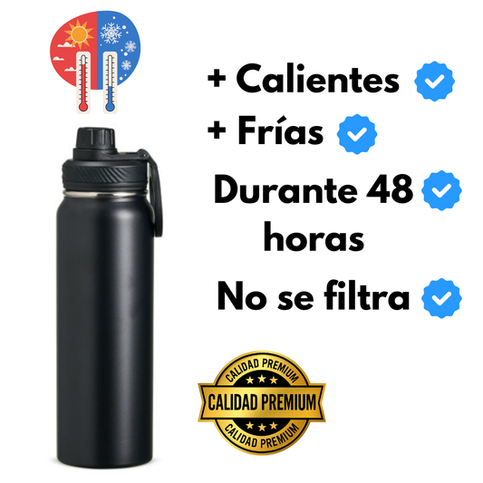 Botella Térmica Con Una Duración de 48 horas (600mL)
