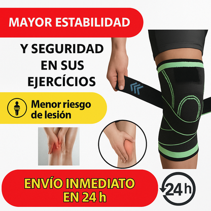 2 Rodillera Ortopédica de Compresión Regulable Ajustable Profesional