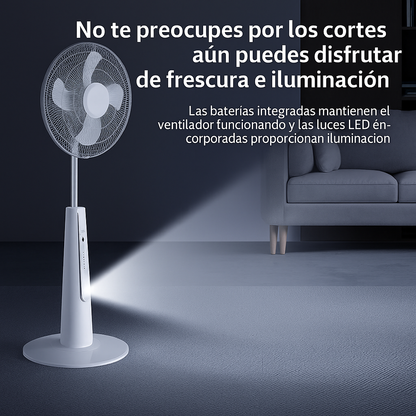 VENTILADOR CON PANEL SOLAR