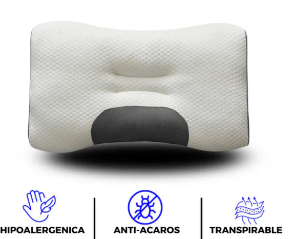 🛏️ 2X ALMOHADAS ORTOPÉDICA 3D - SLEEP COMFORT 😴