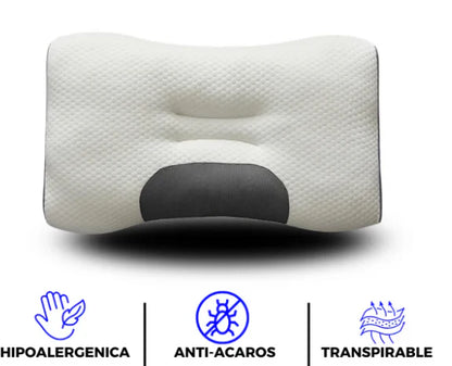 🛏️ 2X ALMOHADAS ORTOPÉDICA 3D - SLEEP COMFORT 😴